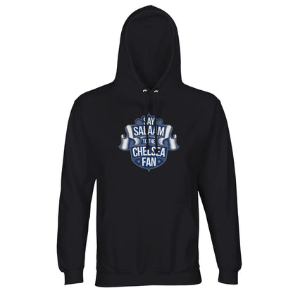 Black / Deep Black / Zeus Say Salaam to the Chelsea Fan hoodie delivers a bold, classic option for Muslim Blues. Comfortable, warm and high quality, it’s built for everyday modest streetwear at a cheap price fans appreciate. Often rated highly in reviews for durability and fit, it pairs easily with any kit, third strip or vintage soccer look. For those searching the store for different from the usual shirt sponsor top, this unisex hoodie makes a strong Supporters Group gift for Eid and away matches.