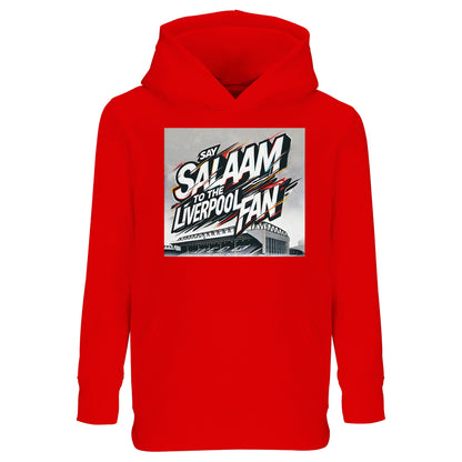 Bright Red / Rosso Corsa captures the heart of Liverpool colour for Say Salaam to the Liverpool Fan. Made for young Muslims who live and breathe soccer, this warm and comfortable kids hoodie is ideal for match days and everyday play. Parents looking for affordable, high quality fanwear with strong reviews for comfort and durability will find this a reliable choice. A standout Eid gift and a vibrant addition to any young FC fan’s wardrobe.