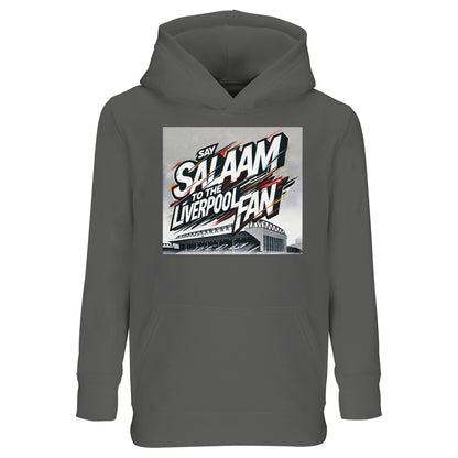 Grey Melange / Classic Athletic Grey Blend gives Say Salaam to the Liverpool Fan a sporty, vintage feel. Perfect for Muslim kids who love soccer culture, this comfortable hoodie works for play, school and match day alike. Known for its relaxed fit and warmth, it’s a high quality piece at a cheap price point that parents appreciate. A practical Eid present and a dependable new FC layer for young Supporters Group supporters.