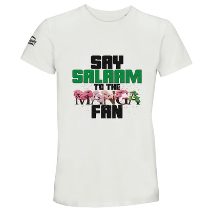 For the fan who lives panel to panel and page to page. This White / Platinum tee delivers clean contrast that lets the artwork pop, while keeping your everyday style simple and versatile. Say Salaam to the Manga Fan with a unisex T-shirt that blends comfort, quality and expressive streetwear energy. Soft, breathable and easy to layer, it works for conventions, casual outings or relaxed home sessions reading One Piece and Naruto. A strong Eid gift idea for anime Muslims who appreciate bold graphics.