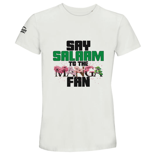 For the fan who lives panel to panel and page to page. This White / Platinum tee delivers clean contrast that lets the artwork pop, while keeping your everyday style simple and versatile. Say Salaam to the Manga Fan with a unisex T-shirt that blends comfort, quality and expressive streetwear energy. Soft, breathable and easy to layer, it works for conventions, casual outings or relaxed home sessions reading One Piece and Naruto. A strong Eid gift idea for anime Muslims who appreciate bold graphics.