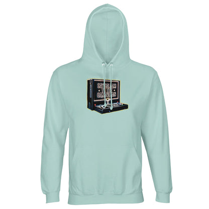 Say Salaam to the Gaming Fan Design #3 light unisex cotton-poly hoodie in Arctic Blue. Featuring 80% cotton and 20% recycled polyester with brushed fleece comfort, this Muslim and Islamic gaming hoodie suits esports fans, console warriors and halal streamers. Built for modest streetwear appeal and sustainable fashion, it supports Muslim gamers who celebrate competition with discipline and respect. Perfect for tournaments, gaming nights and faith-conscious lifestyle wear.
