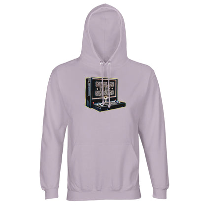 Say Salaam to the Gaming Fan Design #3 light unisex cotton-poly hoodie in Lilak. Crafted from 80% cotton and 20% recycled polyester with soft fleece lining, this Muslim and Islamic gamer hoodie blends warmth, modesty and ethical fashion. Designed for esports supporters, console competitors and halal lifestyle gamers who celebrate wins with humility. A sustainable Islamic streetwear piece for Muslim gaming fans who value peace, faith and competition.